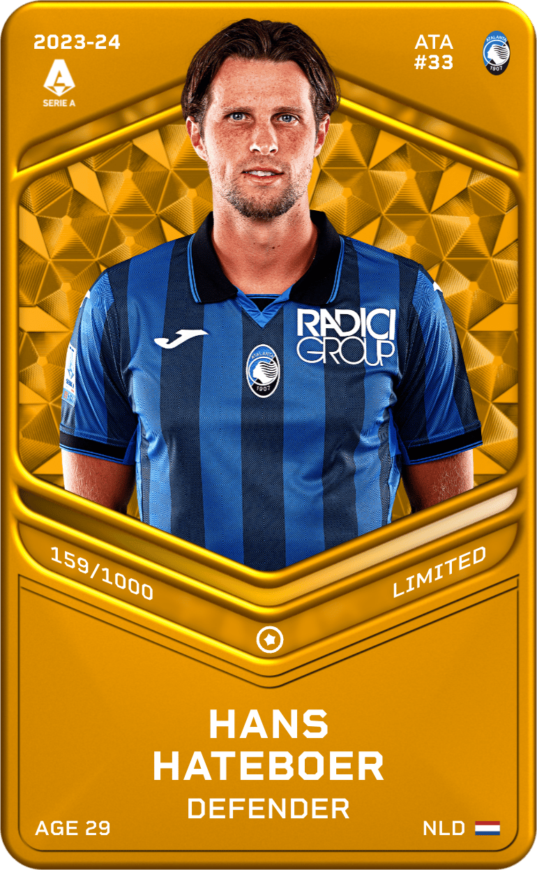 Hans Hateboer 2023-24 • Limited 159/1000