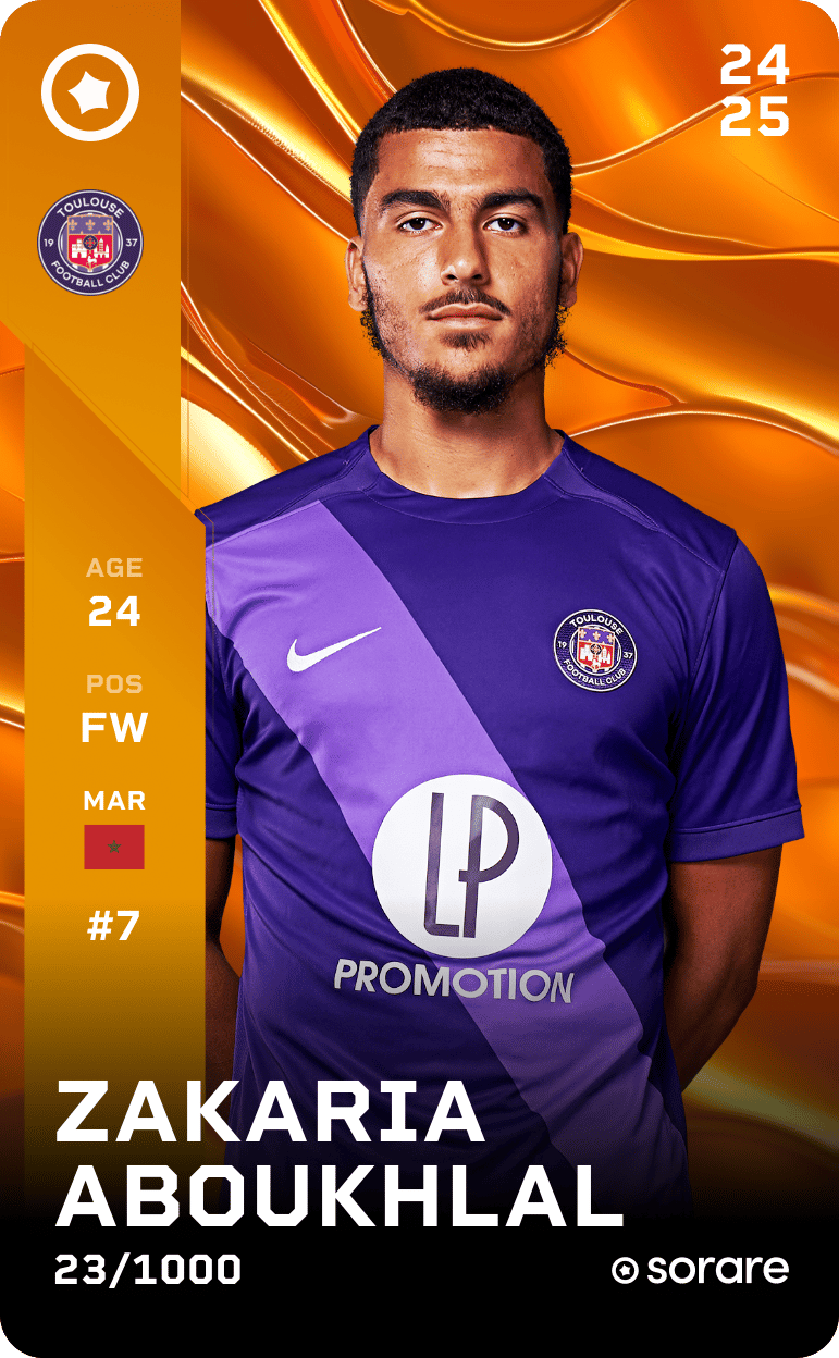 Zakaria Aboukhlal 2024-25 • Limited 23/1000