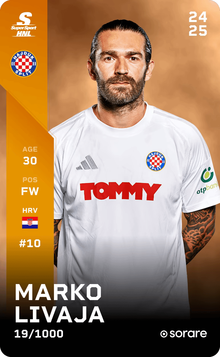 Marko Livaja 2024-25 • Limited 19/1000