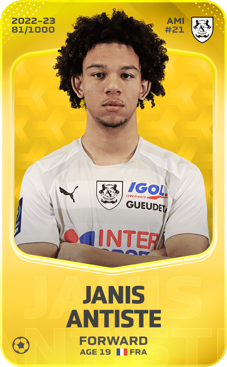 Janis Antiste 2022-23 • Limited 81/1000