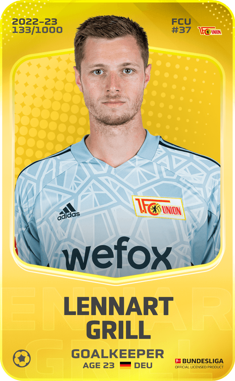 Lennart Grill 2022-23 • Limited 133/1000