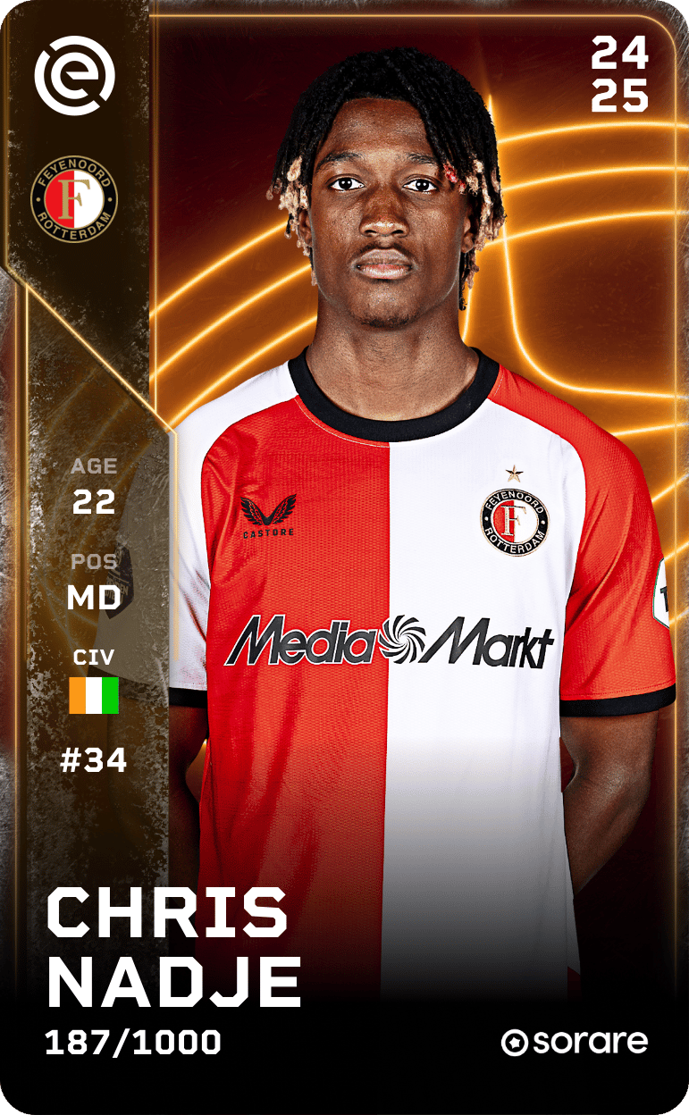 Chris-Kévin Nadje 2024-25 • Limited 187/1000