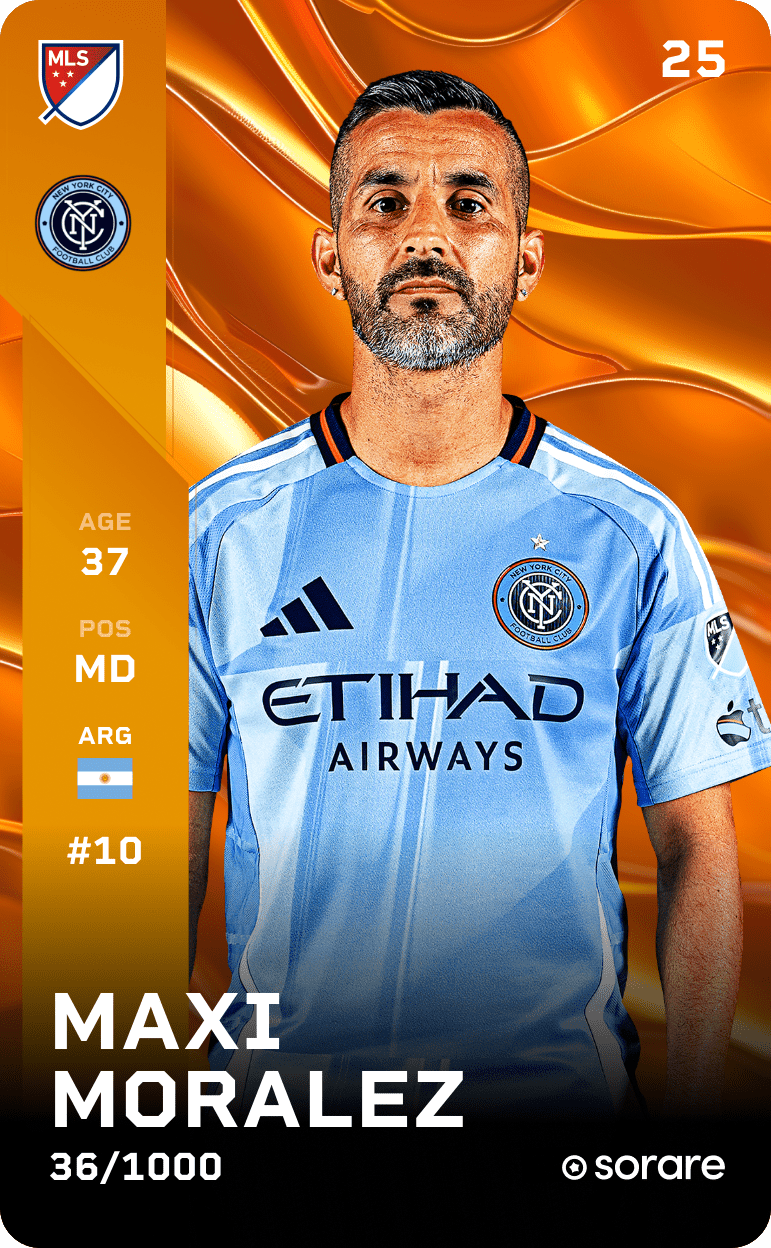 Maximiliano Moralez 2025-26 • Limited 36/1000