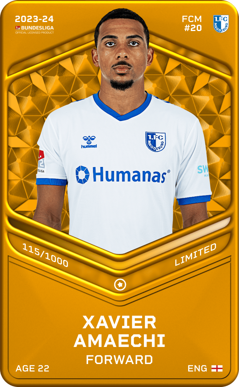 Xavier Amaechi 2023-24 • Limited 115/1000