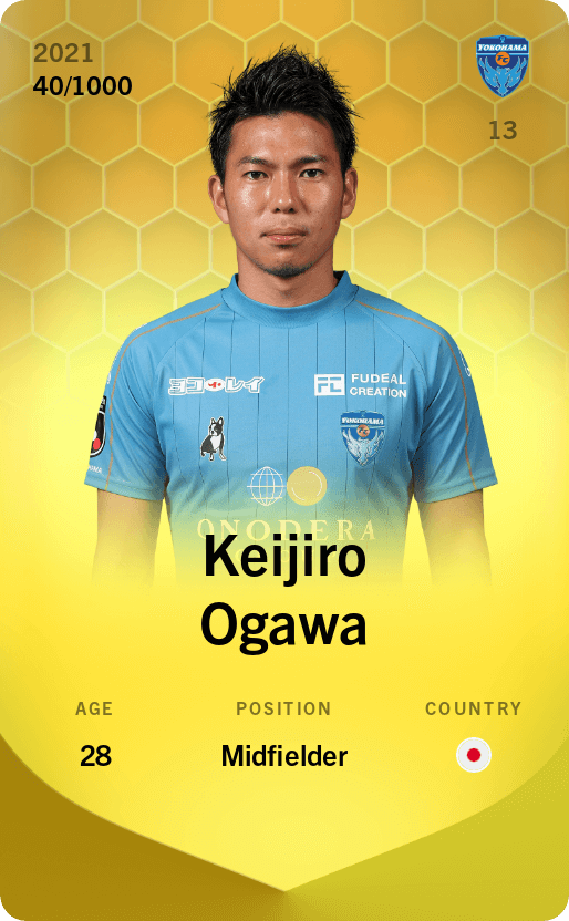 Keijiro Ogawa 2021-22 • Limited 40/1000