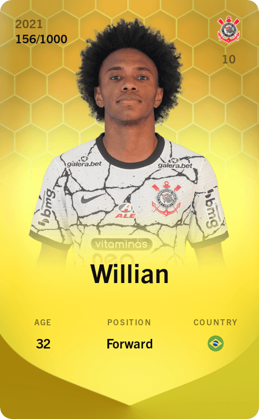 Willian 2021-22 • Limited 156/1000