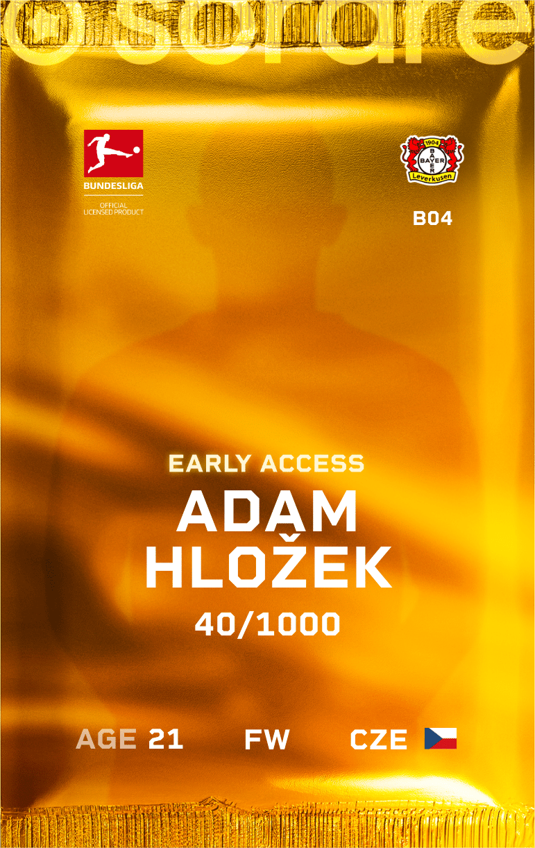 Adam Hložek 2024-25 • Limited 40/1000