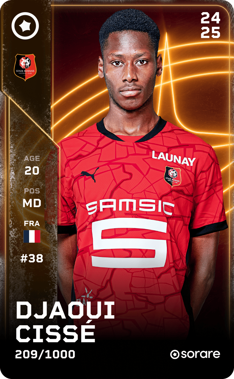 Djaoui Cissé 2024-25 • Limited 209/1000