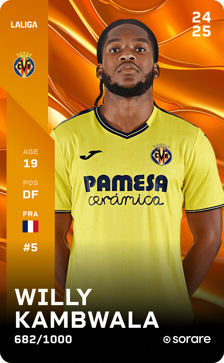 Willy Kambwala 2024-25 • Limited 682/1000