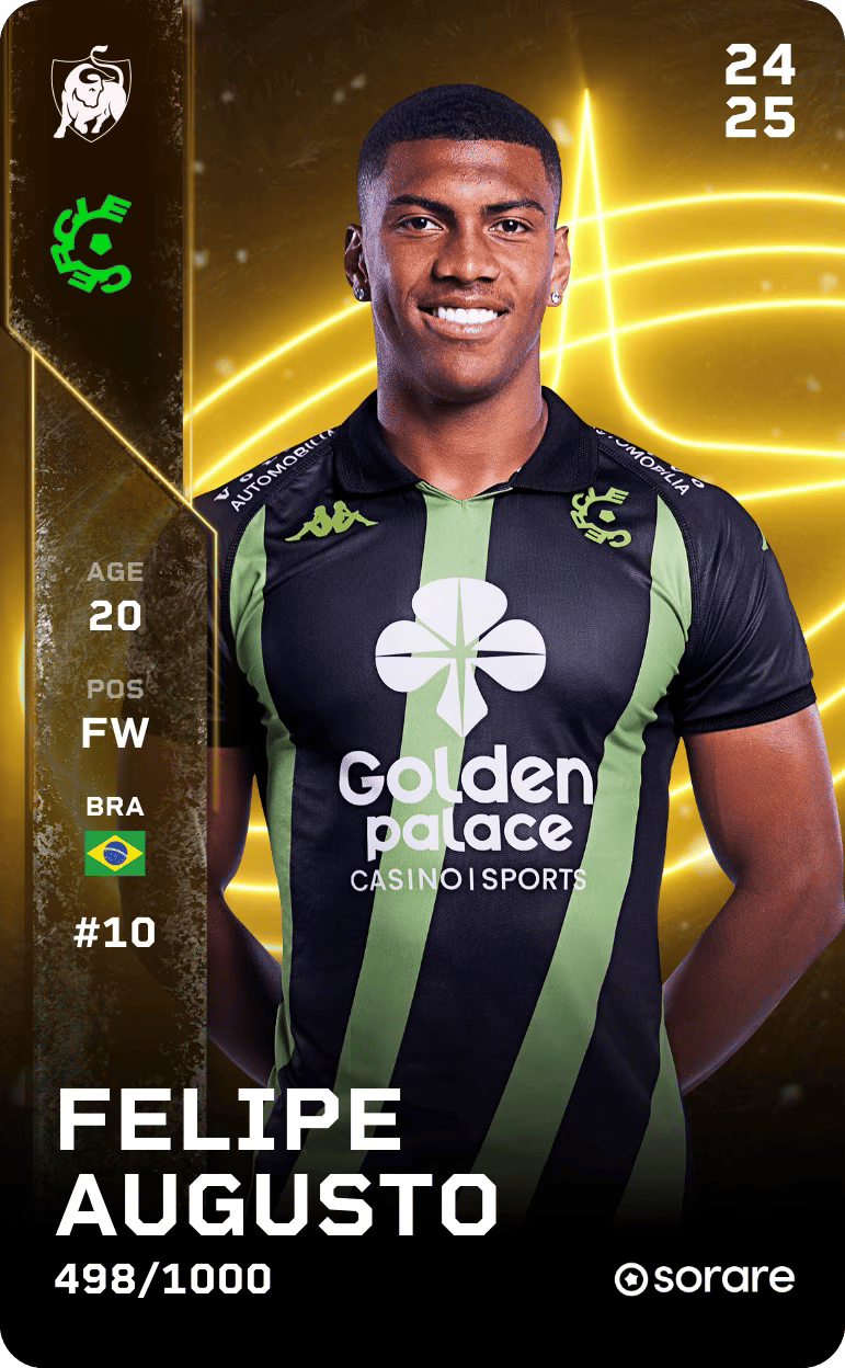 Felipe Augusto 2024-25 • Limited 498/1000