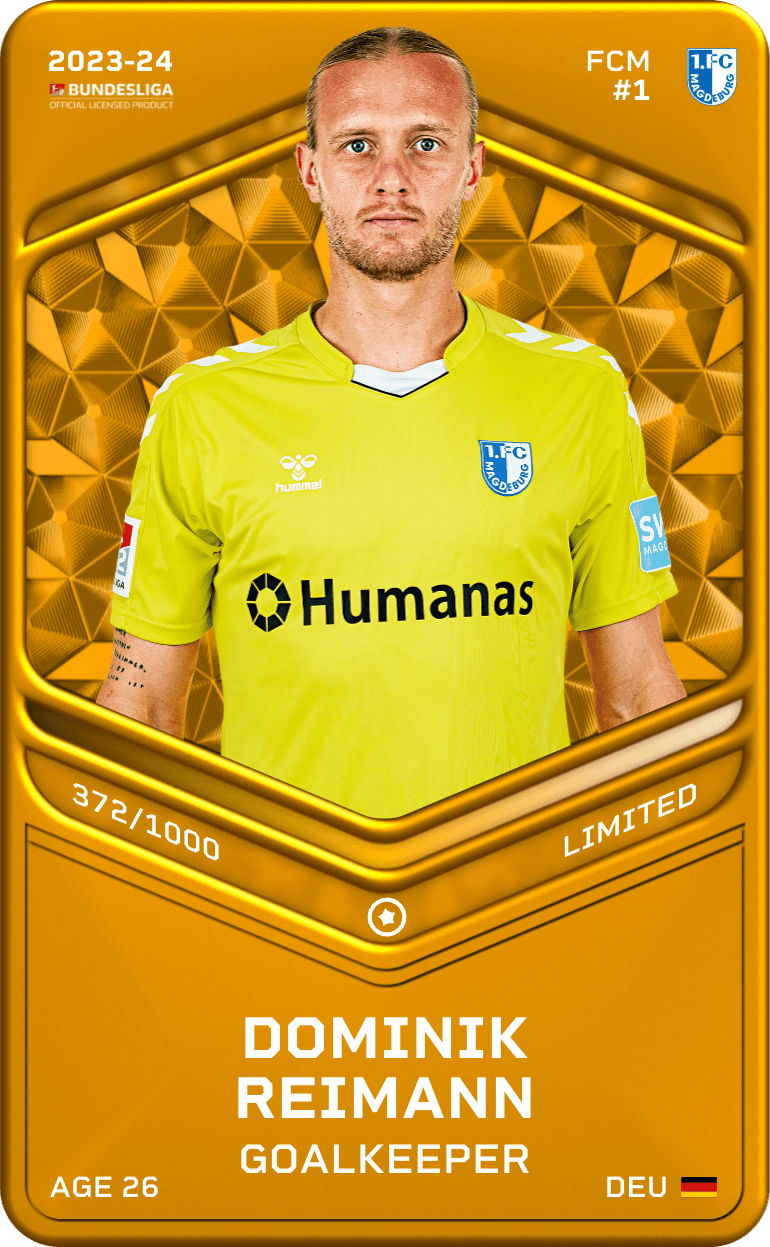 Dominik Reimann 2023-24 • Limited 372/1000