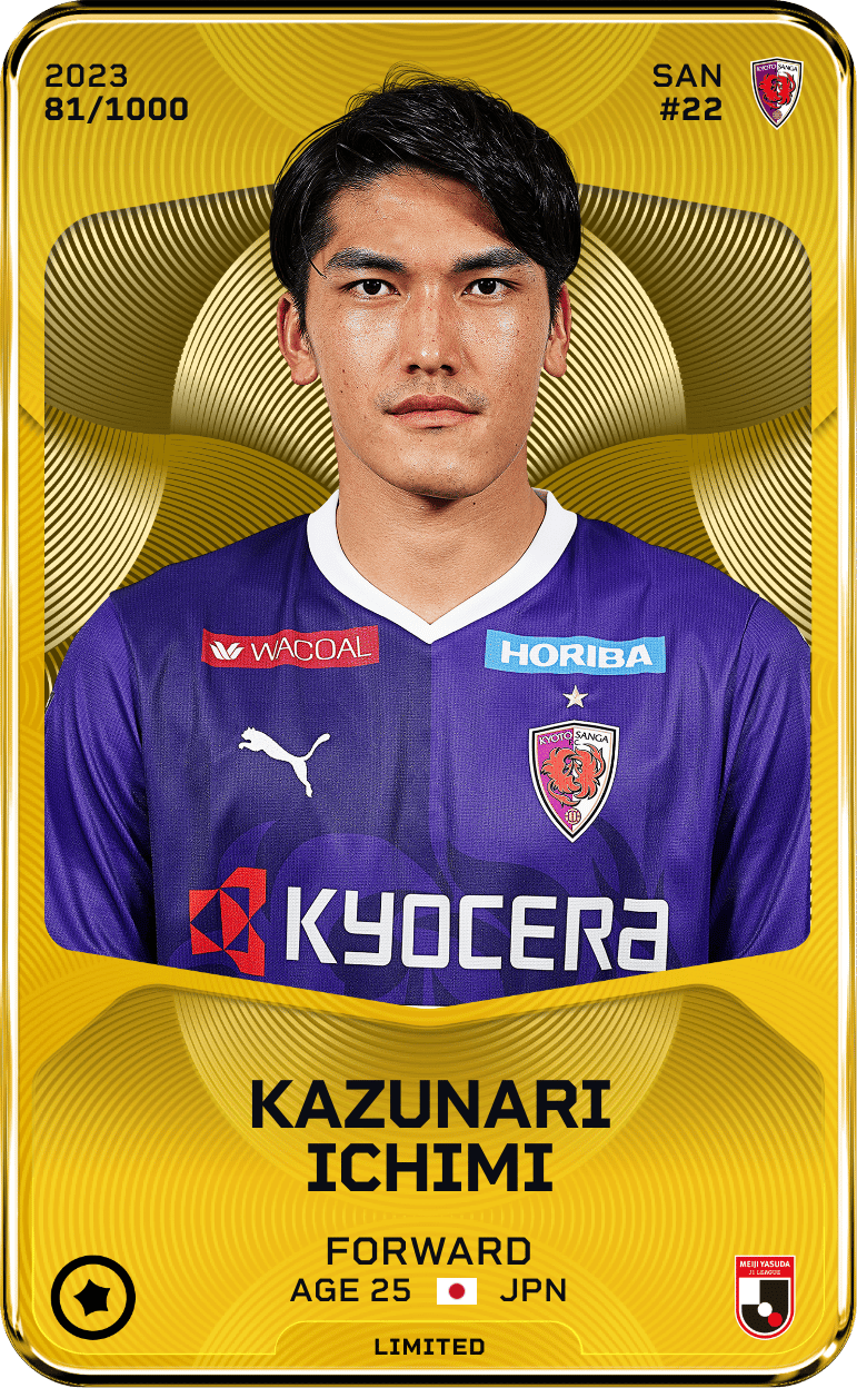 Kazunari Ichimi 2023-24 • Limited 81/1000