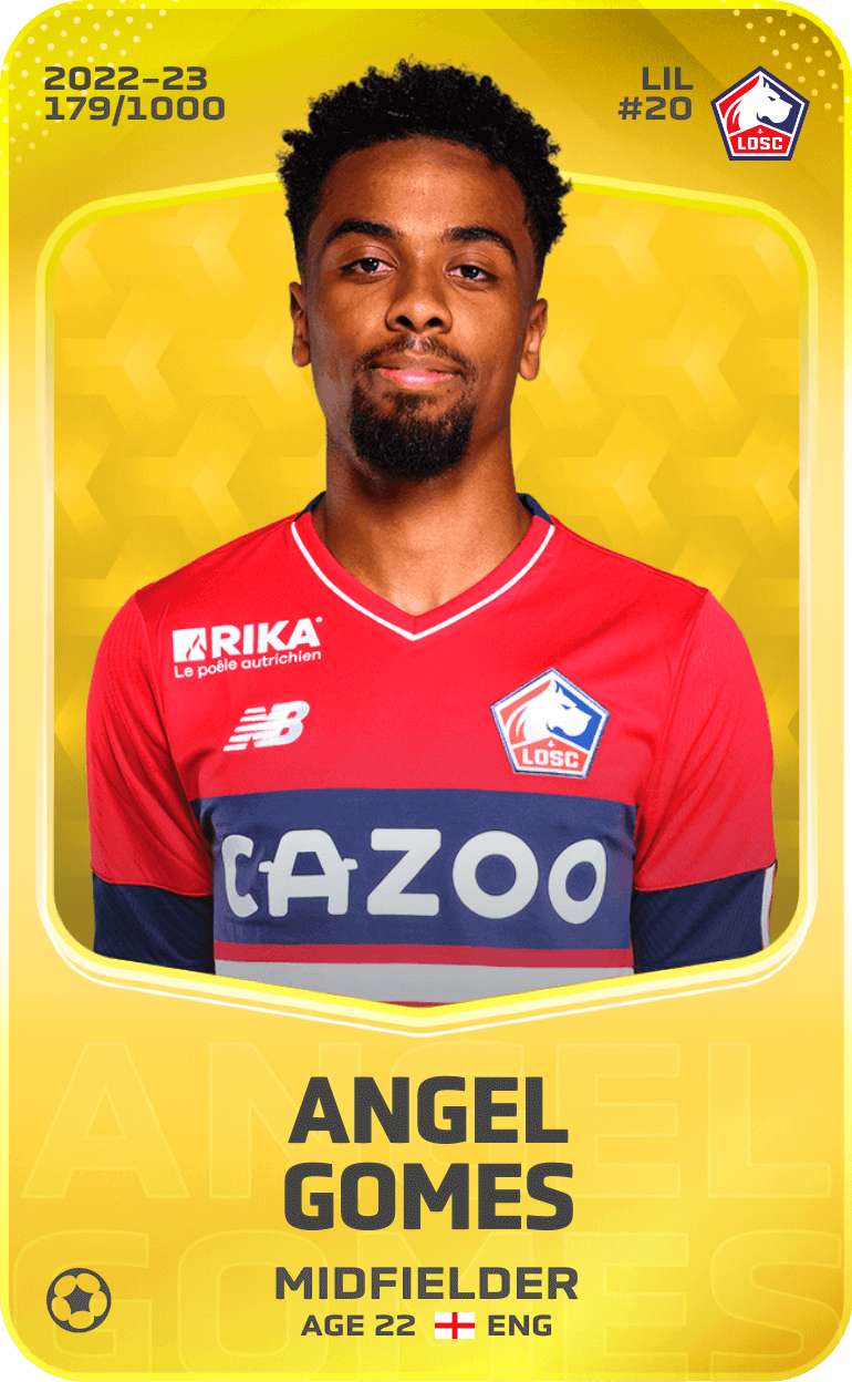 Angel Gomes 2022-23 • Limited 179/1000