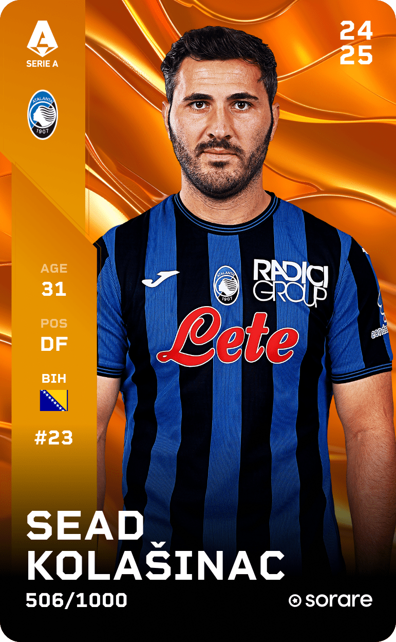 Sead Kolašinac 2024-25 • Limited 506/1000