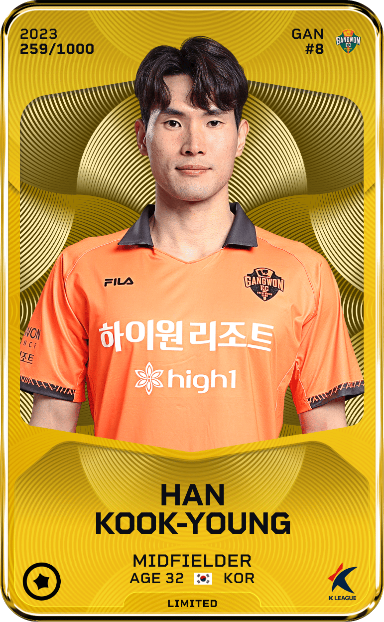 Han Kook-Young 2023-24 • Limited 259/1000