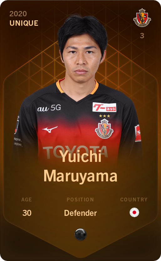 Sorare - Sorare Official - Yuichi Maruyama 2020-21 • Unique - NFT # 100086508446830477929543222239896577069580866476173612236850748122365391604322