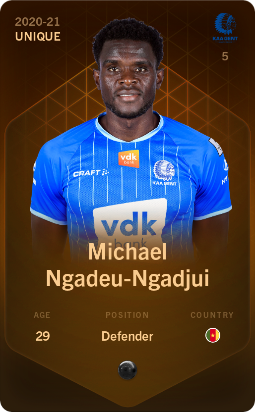 Sorare - Sorare Official - Michael Ngadeu-Ngadjui 2020-21 • Unique - NFT # 62429065047762532797240584796195201186745955598436444749448791072107619196869