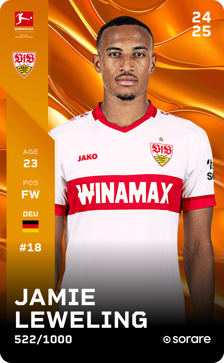 Jamie Leweling 2024-25 • Limited 522/1000