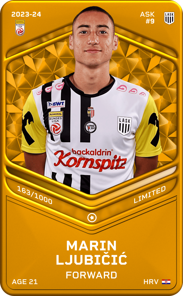 Marin Ljubičić 2023-24 • Limited 163/1000