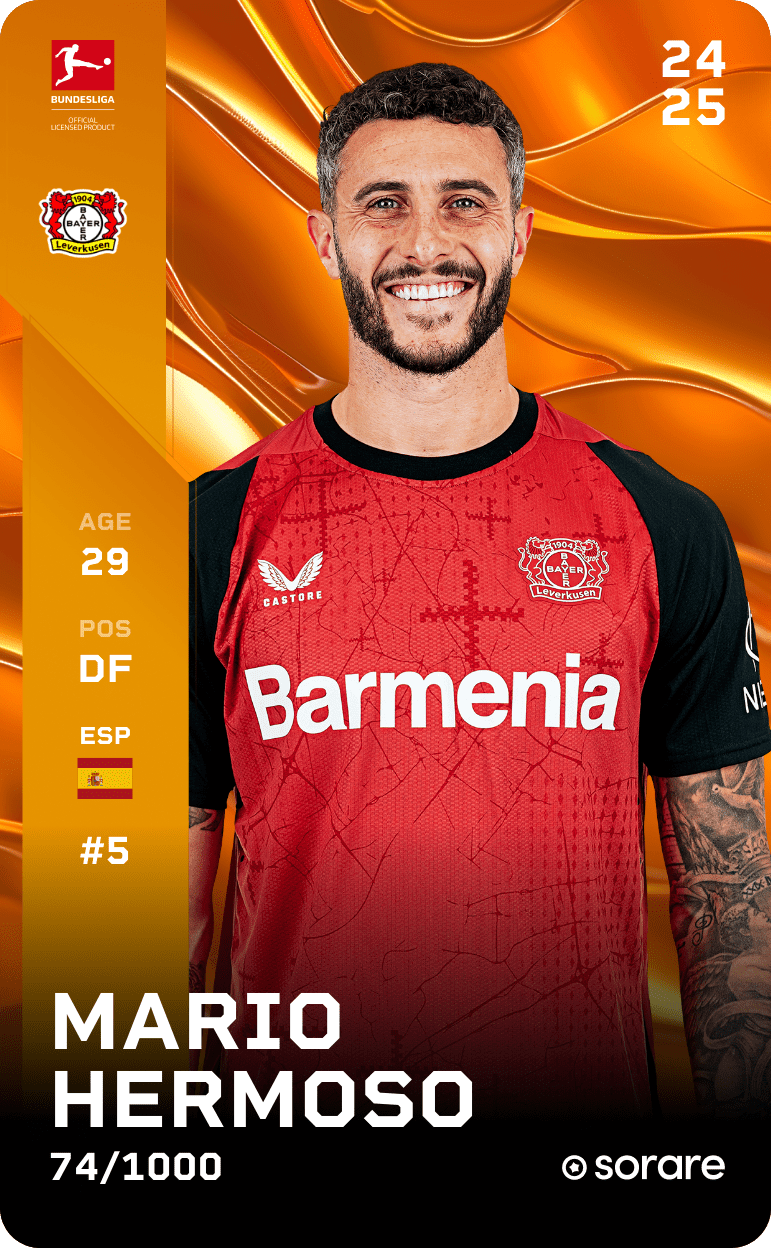 Mario Hermoso 2024-25 • Limited 74/1000