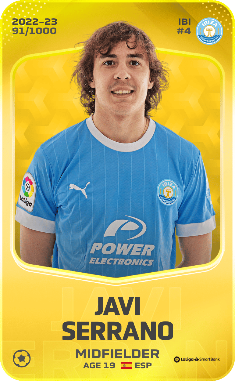 Javi Serrano 2022-23 • Limited 91/1000