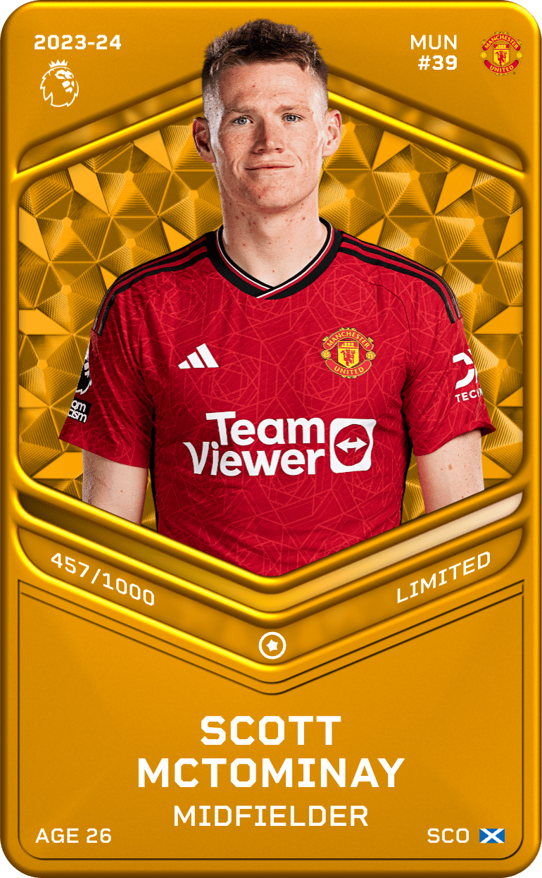 Scott McTominay 2023-24 • Limited 457/1000
