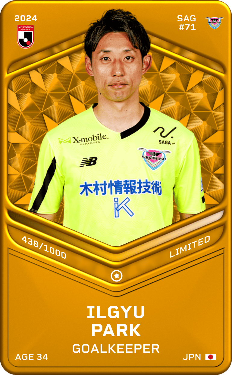 IlGyu PARK 2024-25 • Limited 438/1000