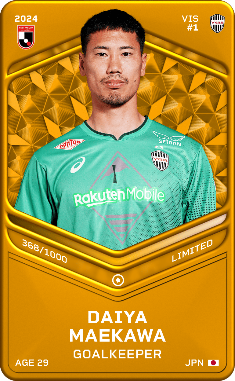 Daiya Maekawa 2024-25 • Limited 368/1000