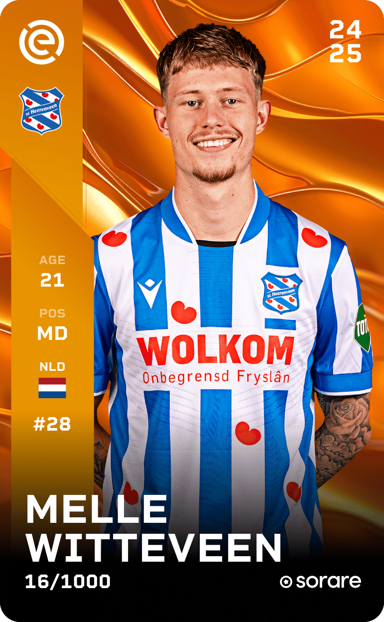 Melle Witteveen 2024-25 • Limited 16/1000