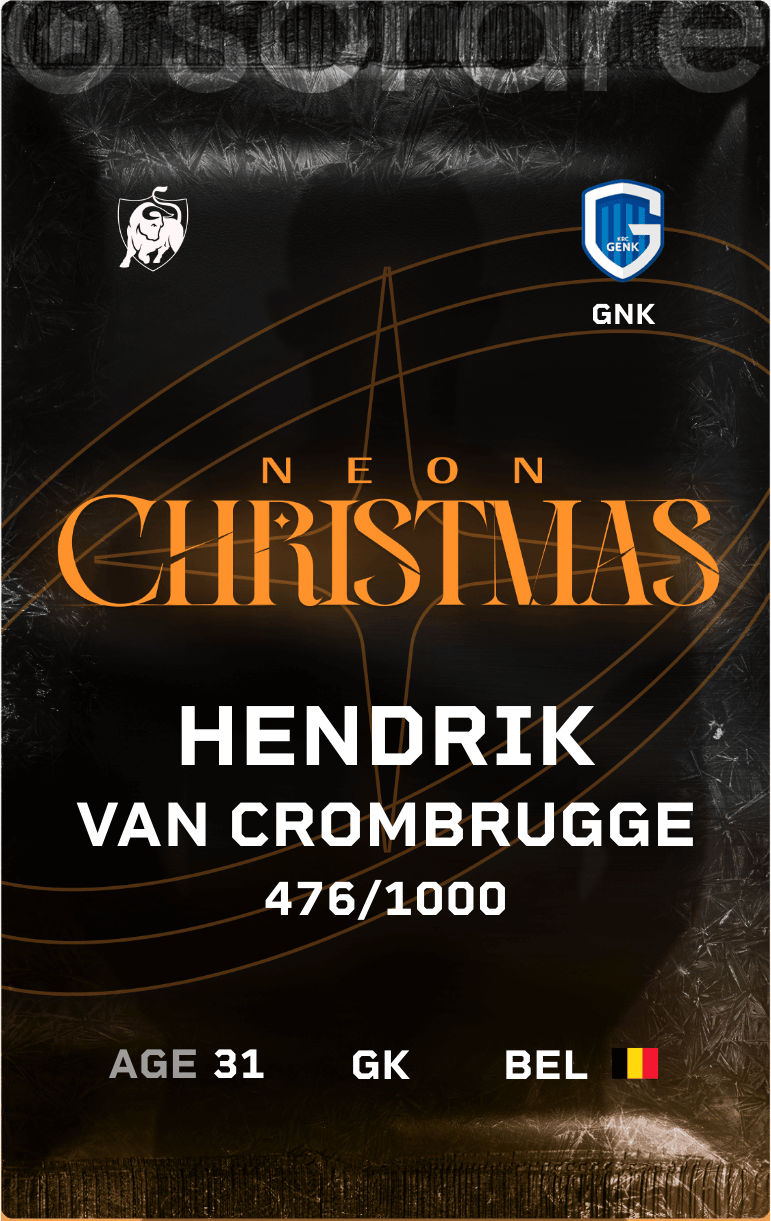 Hendrik Van Crombrugge 2024-25 • Limited 476/1000
