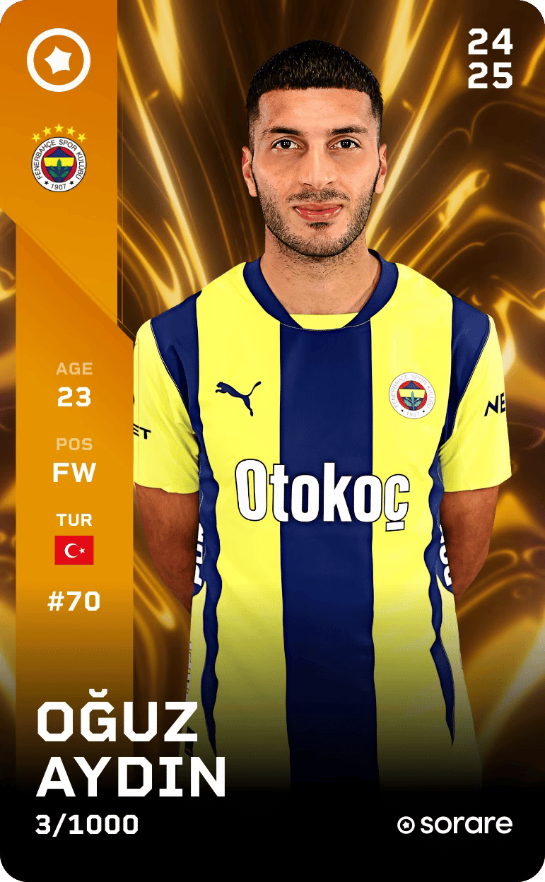 Oğuz Aydın 2024-25 • Limited 3/1000
