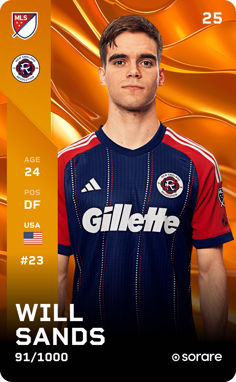 Will Sands 2025-26 • Limited 91/1000