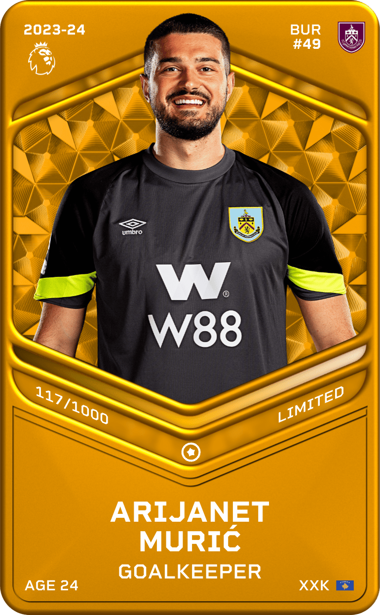 Arijanet Murić 2023-24 • Limited 117/1000