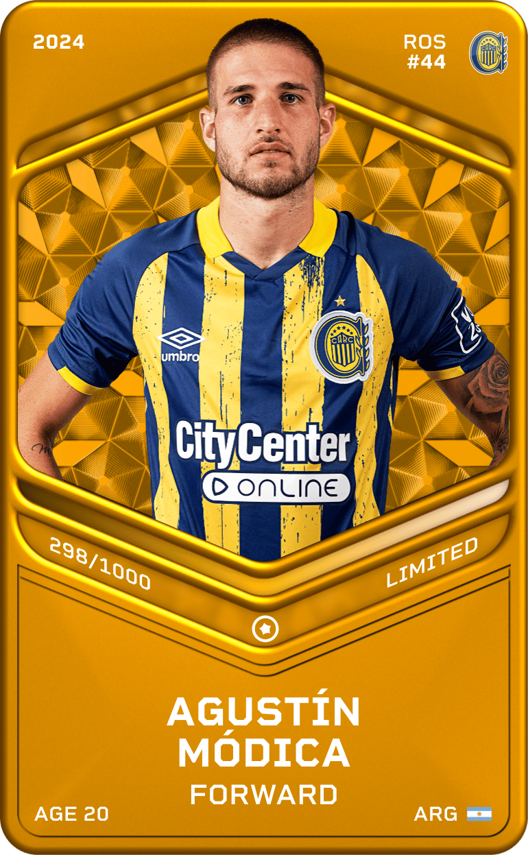 Agustín Módica 2024-25 • Limited 298/1000