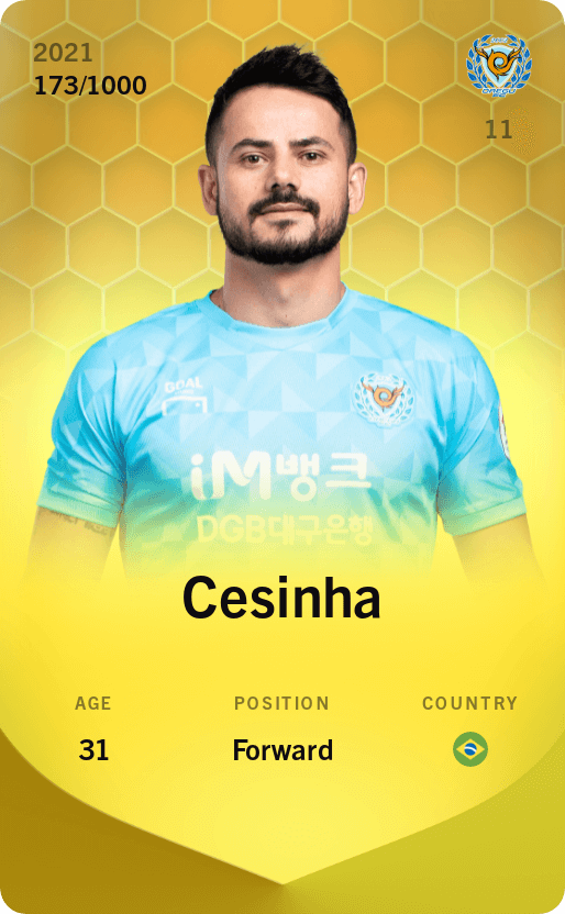 Cesinha 2021-22 • Limited 173/1000