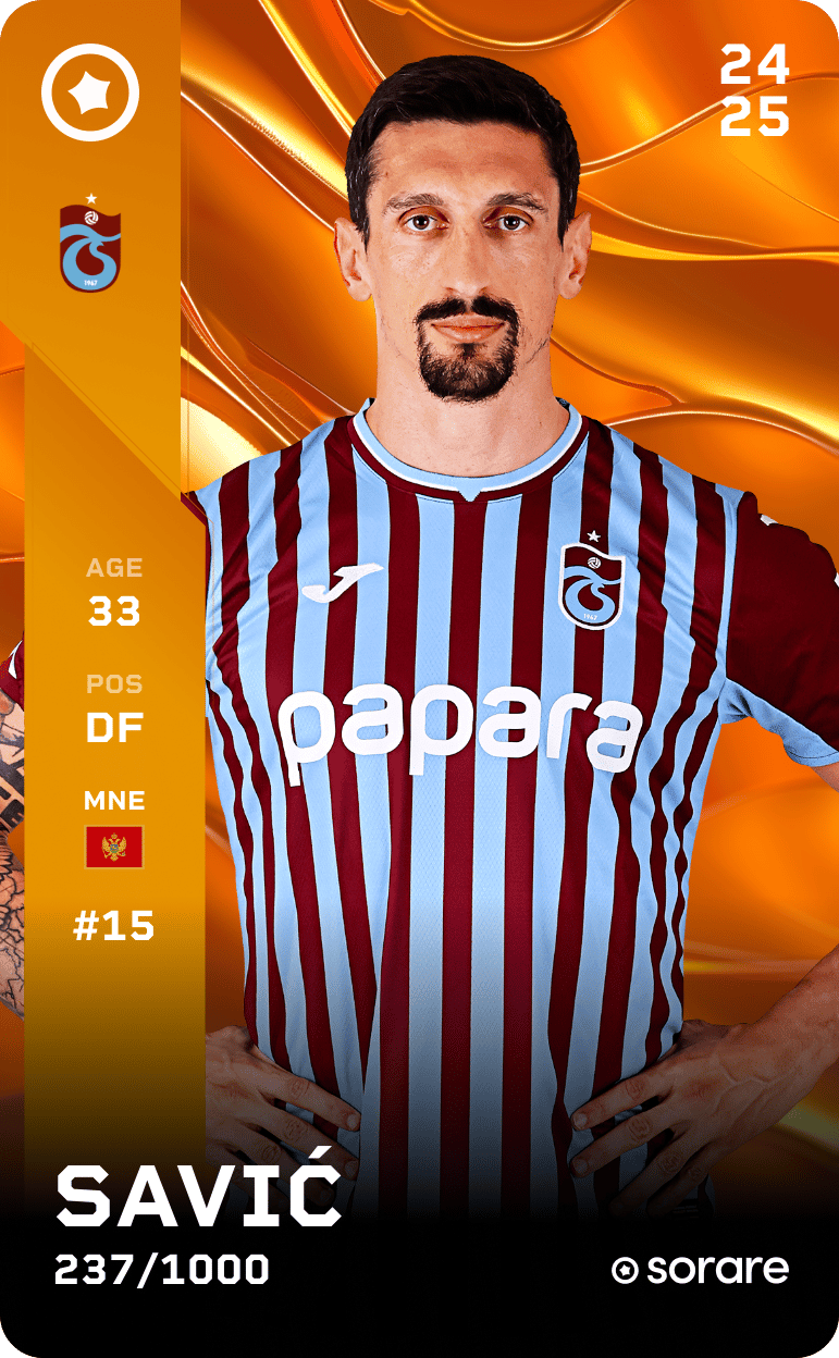 Stefan Savić 2024-25 • Limited 237/1000