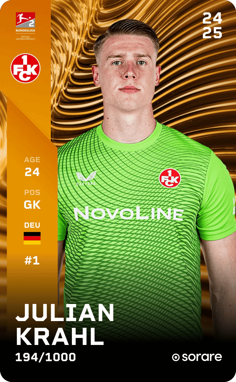 Julian Krahl 2024-25 • Limited 194/1000