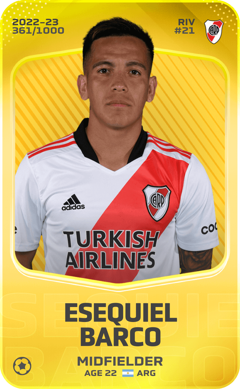 Esequiel Barco 2022-23 • Limited 361/1000