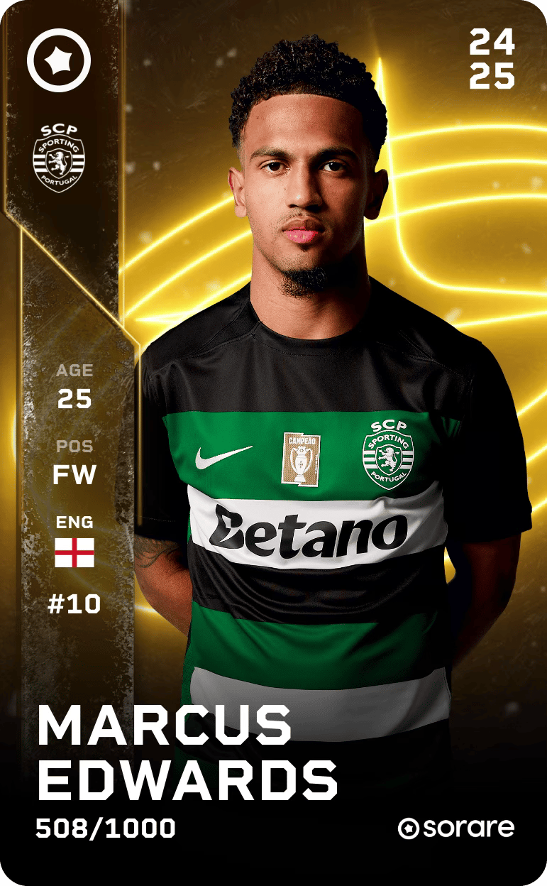 Marcus Edwards 2024-25 • Limited 508/1000