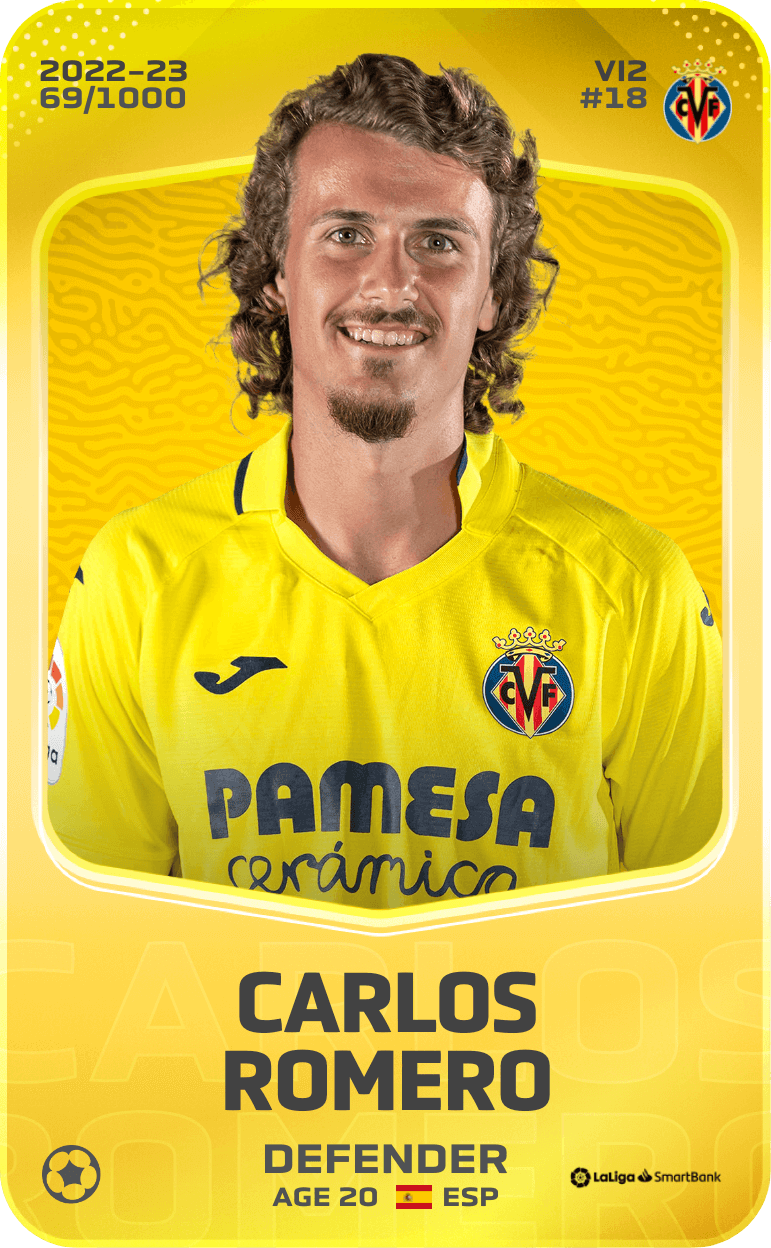 Carlos Romero 2022-23 • Limited 69/1000