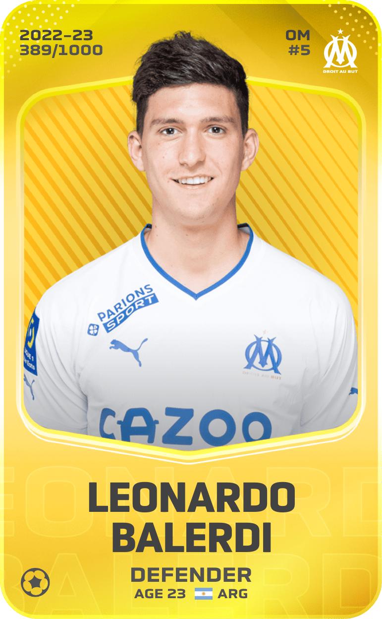 Leonardo Balerdi 2022-23 • Limited 389/1000