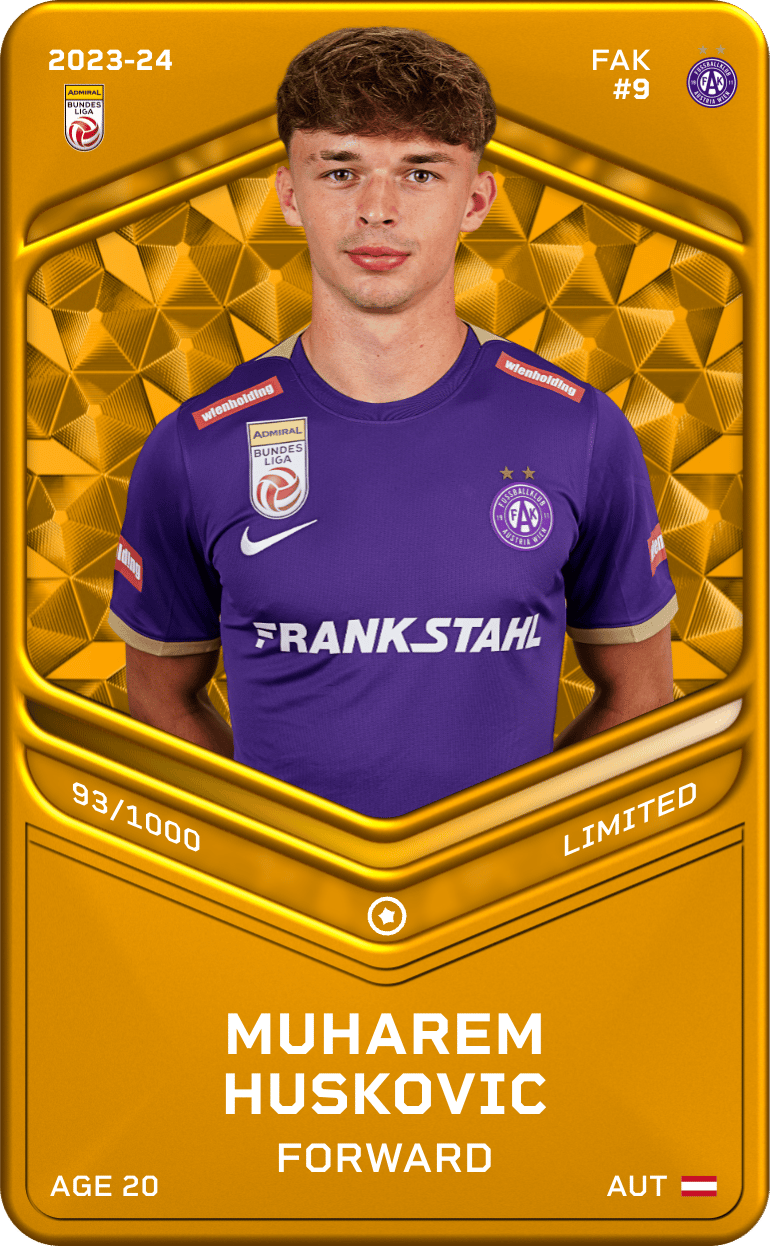 Muharem Huskovic 2023-24 • Limited 93/1000