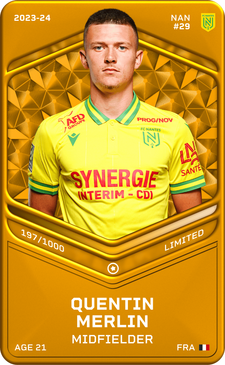 Quentin Merlin 2023-24 • Limited 197/1000