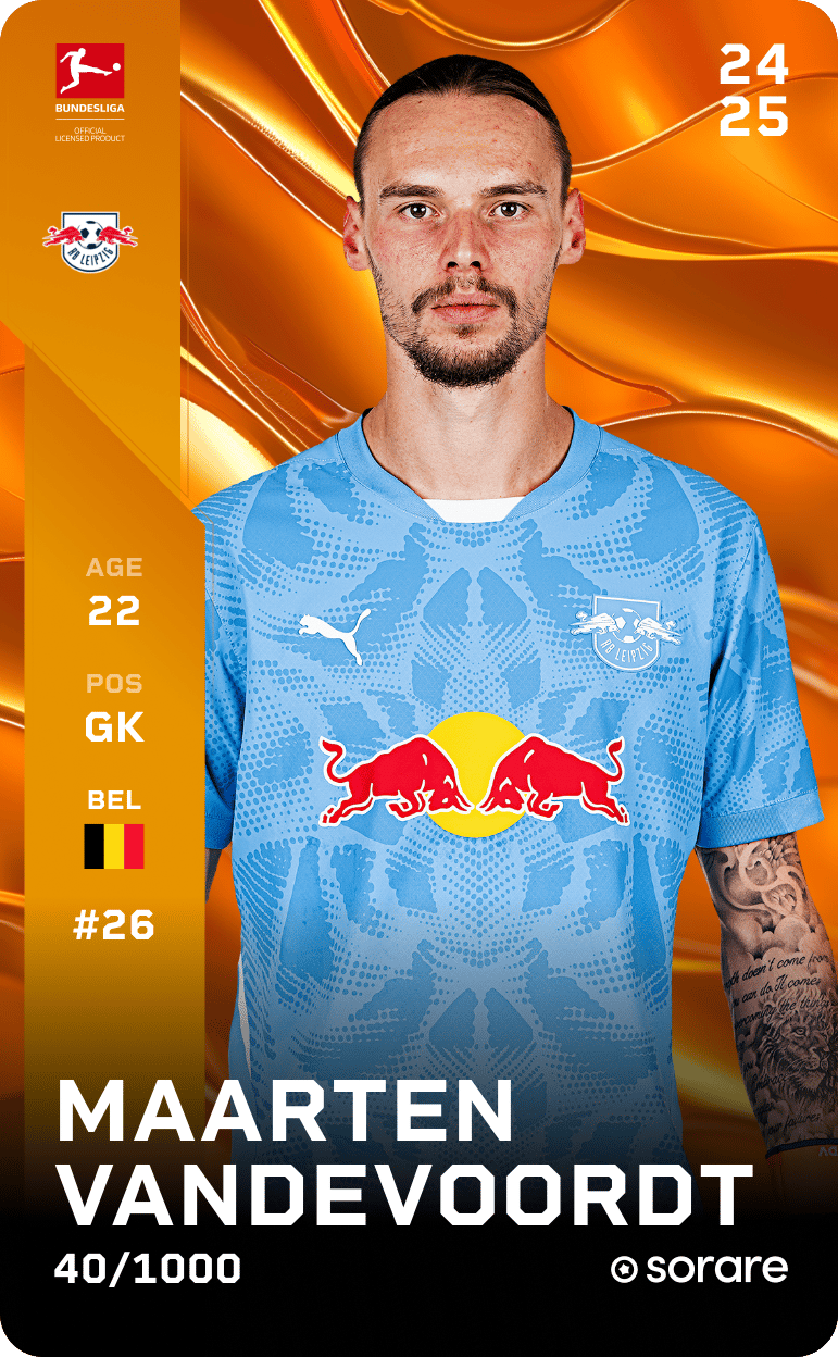 Maarten Vandevoordt 2024-25 • Limited 40/1000
