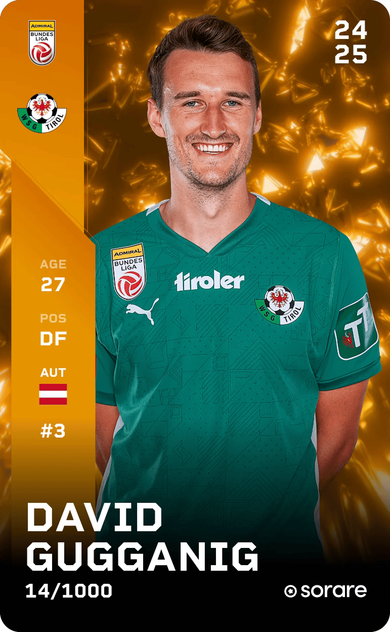 David Gugganig 2024-25 • Limited 14/1000