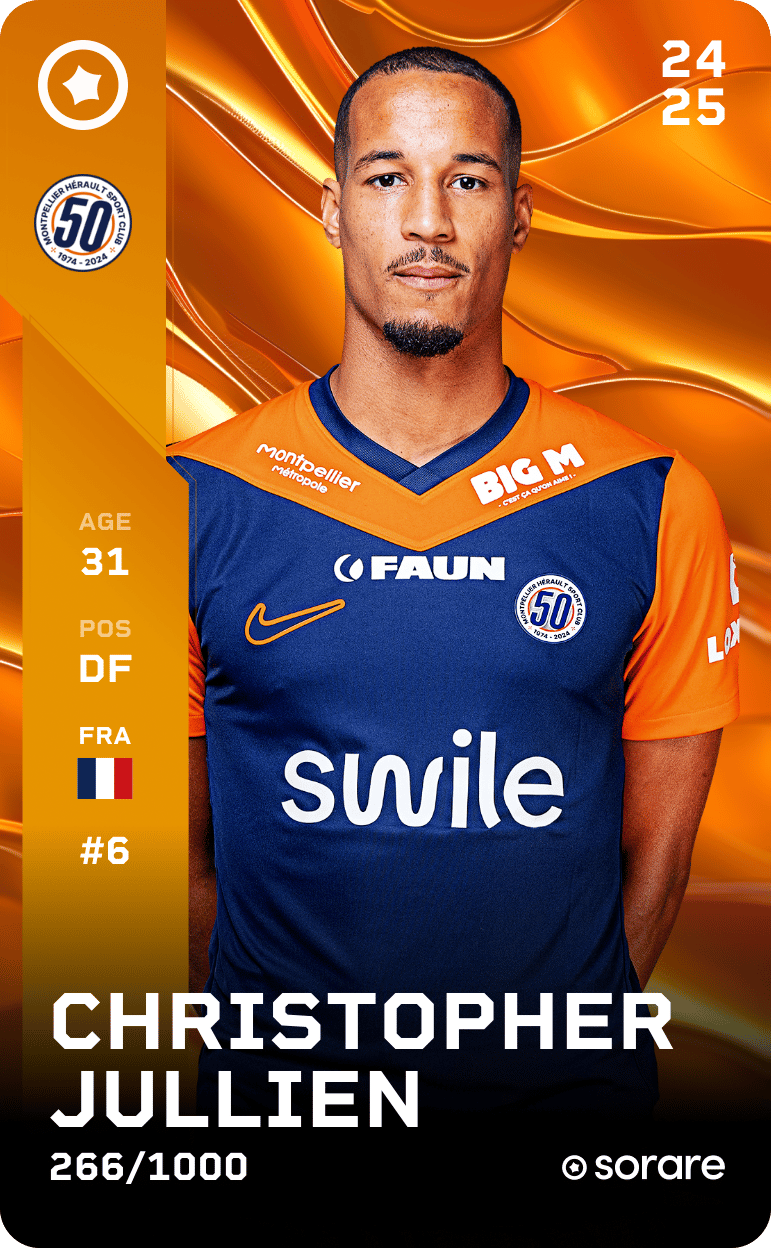 Christopher Jullien 2024-25 • Limited 266/1000