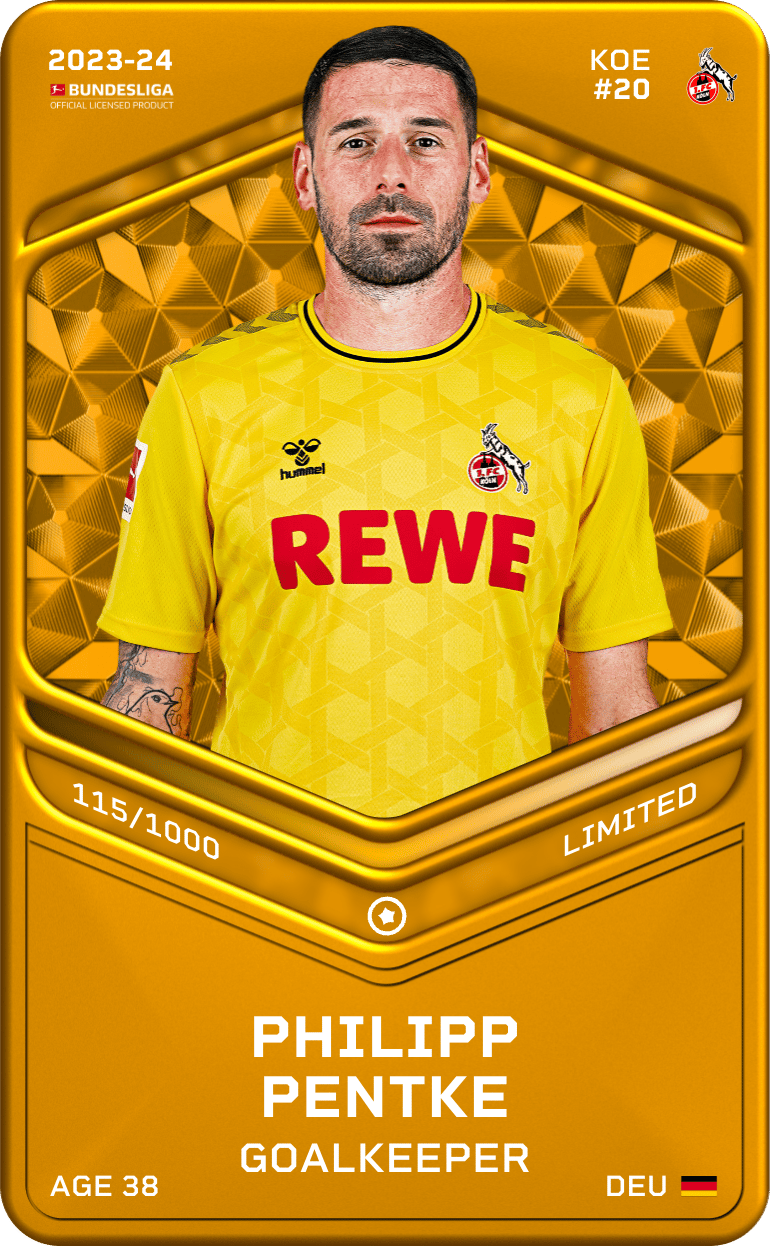 Philipp Pentke 2023-24 • Limited 115/1000