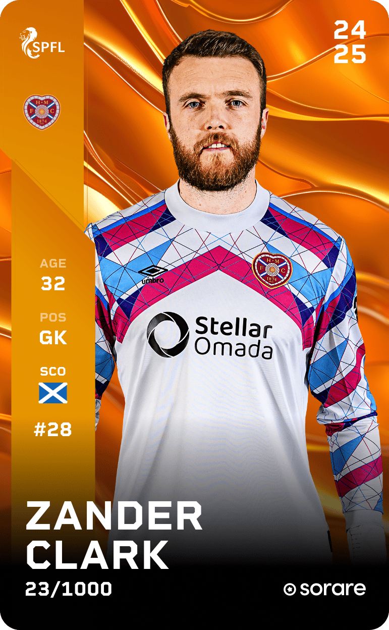 Zander Clark 2024-25 • Limited 23/1000