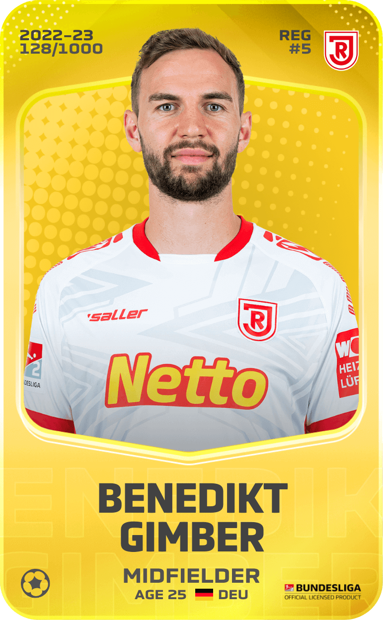 Benedikt Gimber 2022-23 • Limited 128/1000