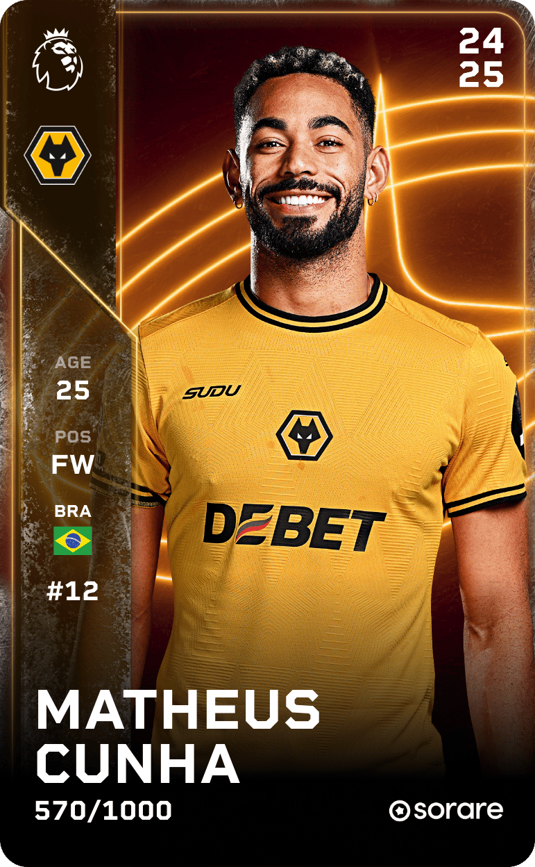 Matheus Cunha 2024-25 • Limited 570/1000
